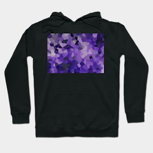 Small Purple Crystals Hoodie